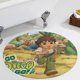 thumbnail image 5 of Go Diego Go Alfombra Redonda de Felpa Coral, Antideslizante, No Desprende Pelusas, Lavable y Duradera para Salón, Dormitorio y Habitación de Niños 60cm, 5 of 6