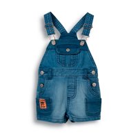 Jardinera Bebe Niño Denim Pillin