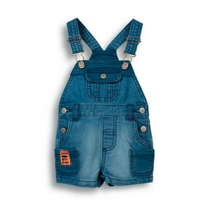Jardinera Bebe Niño Denim Pillin