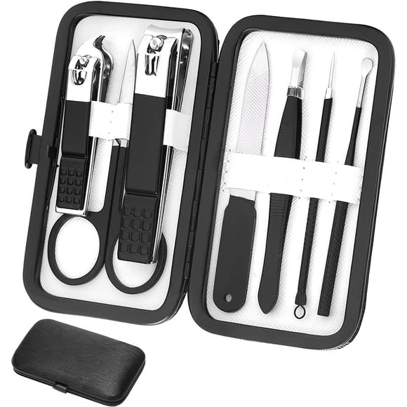 Set de Manicura Profesional Aceoce 7 Piezas con Estuche