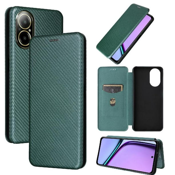 Funda Flip para FOXDOCK Realme C67 4G - Funda magnética de negocios, funda protectora delgada