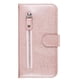thumbnail image 4 of Funda con Cremallera para Samsung Galaxy Note 8, Carcasa Cartera de Cuero PU con Soporte y Tarjetero, 4 of 5