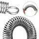 thumbnail image 4 of Resorte de compresión de acero inoxidable con gancho, 2 piezas con gancho, resorte de compresión extendido, accesorios de fijación, resorte de tensión con doble gancho, alambre de resorte comprimido, 4 of 7
