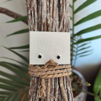 Bendito Amor - Aros Circon Negro 0,5 Cm