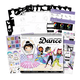 thumbnail image 1 of Cuaderno Portafolio Diseñar Baile Stickers Fashion Angels Rosa, 1 of 4