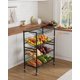 thumbnail image 2 of Carrito de almacenamiento de cocina Evermagin Rolling Fruit Cesta de 4 niveles, 2 of 8
