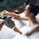 thumbnail image 5 of 2 esponjas de baño de lufa para exfoliar el cuerpo, esponja de lufa para ducha, esponja de lufa para ducha para hombres y mujeres., 5 of 6