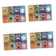 thumbnail image 5 of Pegatinas De Personajes De Halloween Dibujos Animados Manualidades DIY Pegatinas Faciales De Halloween DIY 2 Bolsas, 5 of 5