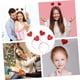 thumbnail image 2 of 24 diademas de amor con pinzas para el pelo para niñas, tocado con purpurina, tocado de San Valentín, 2 of 7