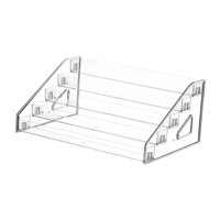 Magideal - Estante Organizador De Cosméticos, Esmaltes De Uñas, Elevador Estable, Estante De Exhibición De Maquillaje Transparente, Organizador De Cuidado De La 5 Niveles