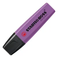 Stabilo Boss Original Destacador Fluorescente Color Lavanda.