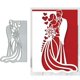 thumbnail image 1 of Troqueles Yeyert 13x10 cm Pareja de Boda Plateado, 1 of 8
