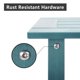 thumbnail image 4 of Mesa lateral Adirondack doble resistente a la intemperie Meluvici, 4 of 7