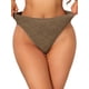 thumbnail image 1 of INSPIRE CHIC Bragas de Mujer de Cintura Media, Corte Alto, Cobertura Completa con Patrón de Cuadros, Talla Extra Grande, Marrón, 1 of 5