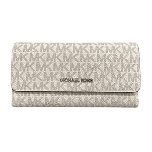 Billetera Michael Kors Cuero Triple Vainilla