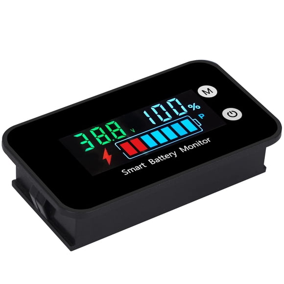 Monitor Inteligente de Batería SUPNOVA 7-100V IPX7 Impermeable con LCD
