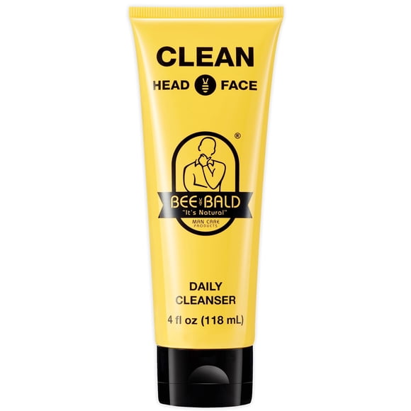 Limpiador Bee Bald CLEAN Daily para rostro y cabeza 120 ml