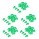 thumbnail image 4 of Paquete De 5 Tapones Para U?as De Gato Para Mascotas Gatos Patas Cuidado De U?as Garras Tapas Cubiertas S Verde, 4 of 5