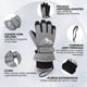 thumbnail image 4 of Guantes Térmicos de Nieve para Niños Kano Ski Snowboard, 4 of 10