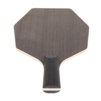 Magideal - Raqueta De Tenis De Mesa Agarre Cóncavo Agarre Recto Hexagonal De Madera Profesional Durable Pong Paddle Table Tennis Bat Para Entrenamiento De Prácti Disparo Vertical