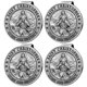 thumbnail image 1 of Accesorio para Auto PloreWay Clip de Visera Metálico San Cristóbal Paquete de 4, 1 of 6
