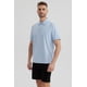 thumbnail image 2 of Polera Hombre Slim Cuello Camisero Celeste, 2 of 4