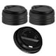 thumbnail image 1 of Set 10 Tapas Vaso de Cafe 6oz Tapa Desechable Plastico Negro, 1 of 3