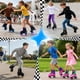 thumbnail image 5 of Patines de ruedas Nattork ajustables 4-12 años azul, 5 of 6