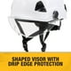 thumbnail image 2 of Visera DEWALT DPG22-SH con lente transparente antivaho para casco, 2 of 3