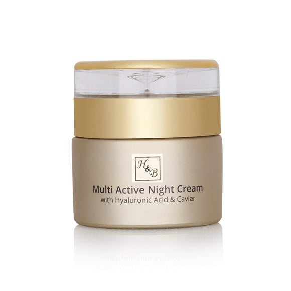 Crema de noche H&B Multi-Active Antienvejecimiento con minerales del Mar Muerto