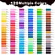 thumbnail image 2 of Lápices De Colores Premium 120 Colores Para Adultos Y Niños, 2 of 7