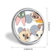 thumbnail image 2 of Insignia Redonda Desmarcar Sagwa La Gata Siamesa China 2.8 cm, 2 of 6