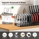 thumbnail image 2 of Organizador para ollas y sartenes Housolution, expandible, negro, 2 of 7
