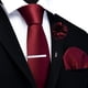 thumbnail image 2 of Branduce 3.158 cm Solid Formal Tie and Pocket Square Plain, 2 of 3