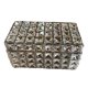 thumbnail image 1 of Joyero De Cristal Elegante Organizador De Baratijas Para Relojes Pendientes Collares Plata, 1 of 5