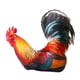 thumbnail image 1 of Peluche De Simulación 3D De Animales, Muñeco De Peluche único, Almohada Para Niños, Regalo De Gallo, 1 of 5