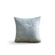 thumbnail image 2 of Pack De 2 Fundas De Cojines Satin Diseño Hojas 45cm X 45 Cm Celeste, 2 of 4