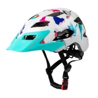 Vipnetwork - Casco Bicicleta Infantil Exclusky Blanco Con Diseño