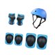 thumbnail image 3 of Juego De 7 Protectores Para Casco De Bicicleta Infantil, Para Patinar En Línea Y Longboard, Color Azul, 3 of 5