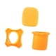 thumbnail image 4 of Soporte De La Manga Del Fondo De La Cubierta De La Esponja Micrófona Para La Actuación En Vivo Del Habla Naranja, 4 of 5