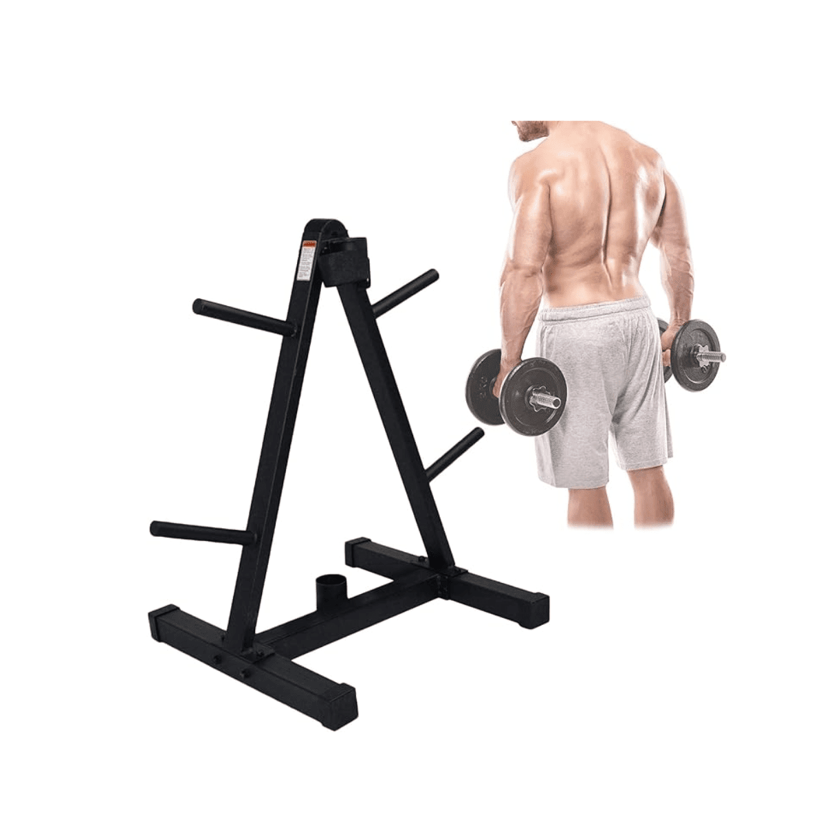 Linea Sport - Rack Para Discos Preolímpicos