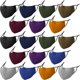 thumbnail image 1 of Mascarillas faciales de tela ATZNZIK de algodón lavables, paquete de 18 para adultos, 1 of 7