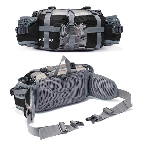 Riñonera impermeable para senderismo Bp Vision, negra