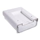 thumbnail image 4 of Caja de almacenamiento tipo cajonera oculta, cajón extensible deslizante, bandeja, organización pequeña para almacenamiento, escritorio, baño, hogar, S, 4 of 5