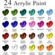 thumbnail image 2 of Set de Pintura Acrílica Koseibal 24 Colores 22 ml Kit Completo, 2 of 3