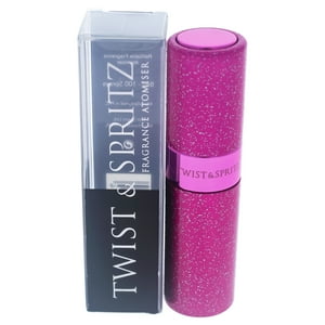 Twist And Spritz - Atomizador - Brillo Rosa Fuerte De Para Mujeres - Spray Recargable Ml (Vacío)