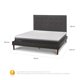 thumbnail image 3 of Cama Europea Curve Ortopedic Adv 2 Plazas Efs, 3 of 10