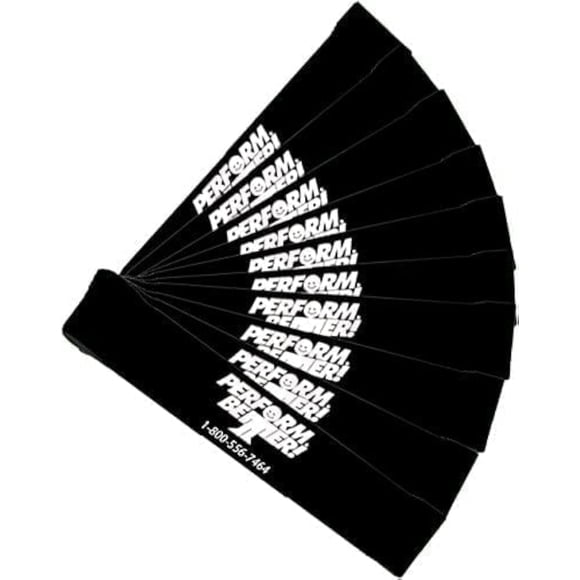 Bandas De Ejercicio Xl Mini Band 10 Piezas Negras