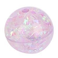 Homewell - Pelota Con Luz Rojo 6.5Cm