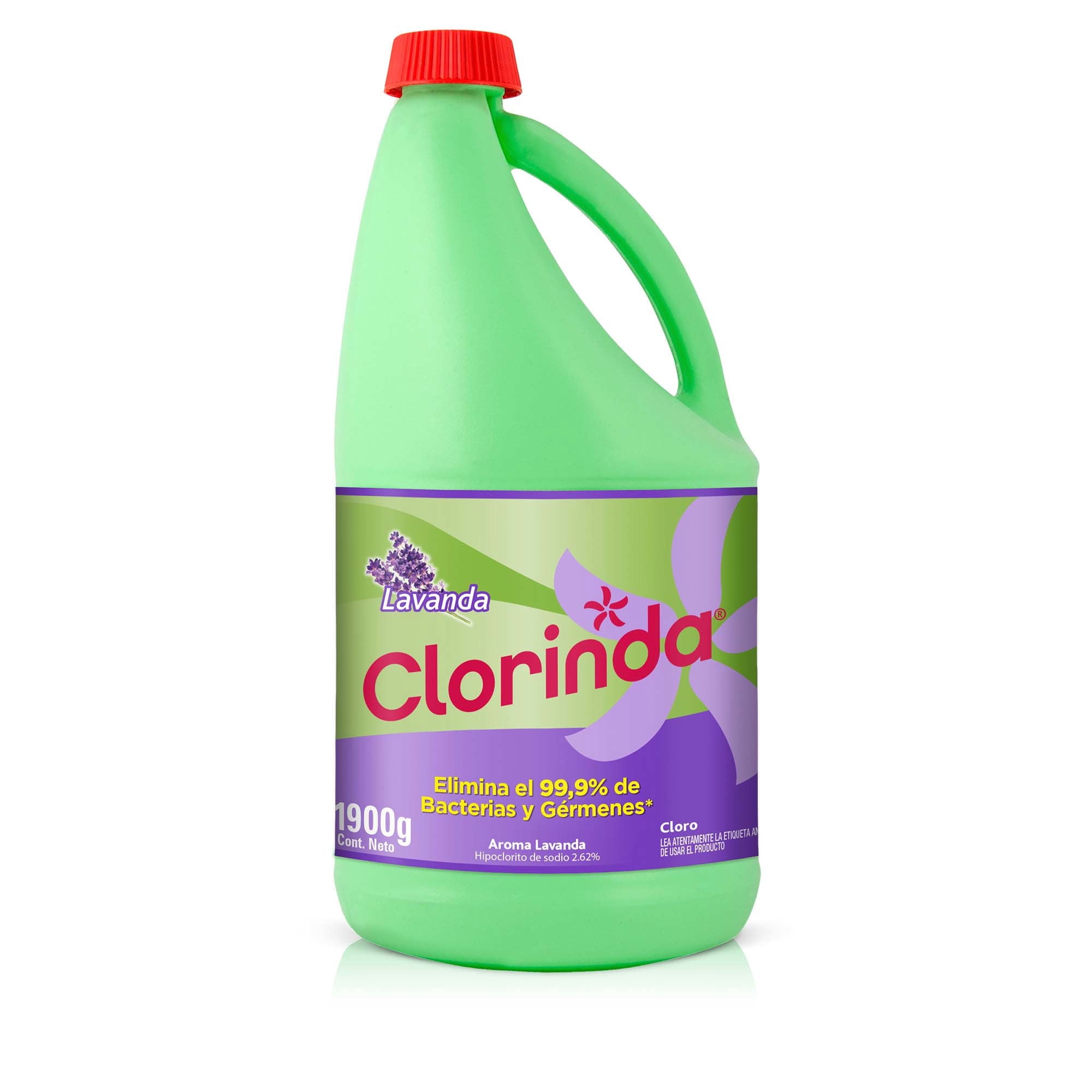 Cloro Líquido Lavanda Botella 1900 ml Clorinda